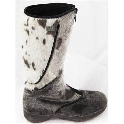LONG NATURAL SEAL BOOTS FOR WOMEN