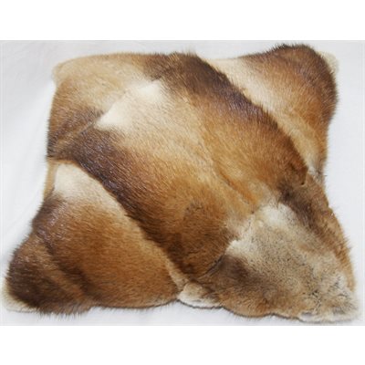 LEATHER «7 MUSKRAT CUSHIONS
