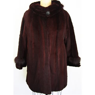 SHEARED RACCOON JACKET