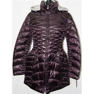 AUBERGINE LIGHT DOWN COAT