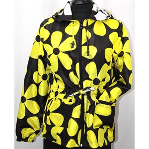 REVERSIBLE YELLOW DAISY SPRING JACKET