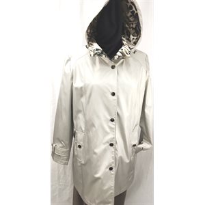 PERLE RAINCOAT WITH HOOD