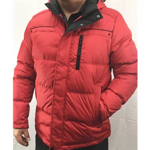 MEN'S RED DOWNCOAT