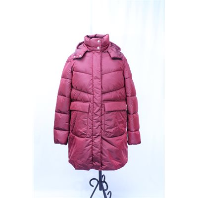 GEOX RUBY WINE QUILTED JACKET