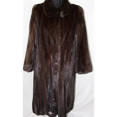 BROWN MINK WITH HEADBAND