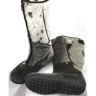 BOTTES EN LOUP MARIN NATUREL POUR FEMMES