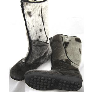 BOTTES EN LOUP MARIN NATUREL POUR FEMMES