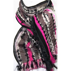 WOOL & COTTON SCARF