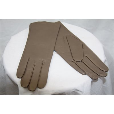 GANTS EN CUIR D'AGNEAU NOUGAT