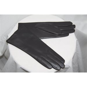 GANTS EN CUIR D'AGNEAU GRIS