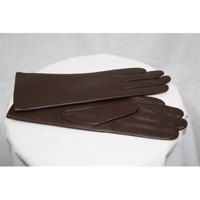 MAHOGANY LAMB LEATHER GLOVES