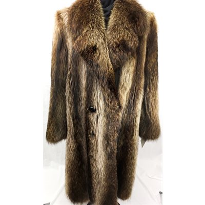 MEN'S RACCOON COAT