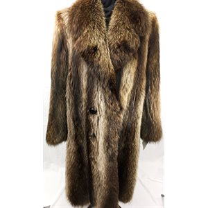 MEN'S RACCOON COAT